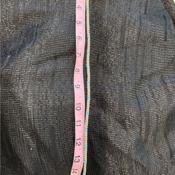 Elegant Silver and Blue Beaded Necklace - Picture 3 of 3